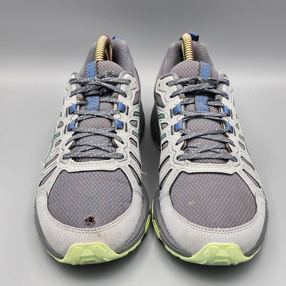 Asics Gel Venture 7 Women's Size 7.5 Gray Mint Green Running Shoes 1012A476 - Picture 3 of 12